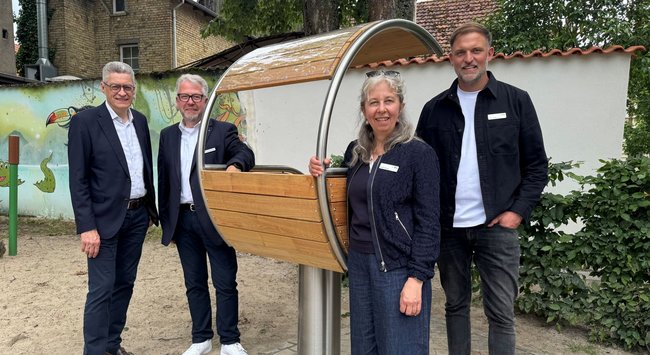 Lippstadt: Wickelboard im Postpark