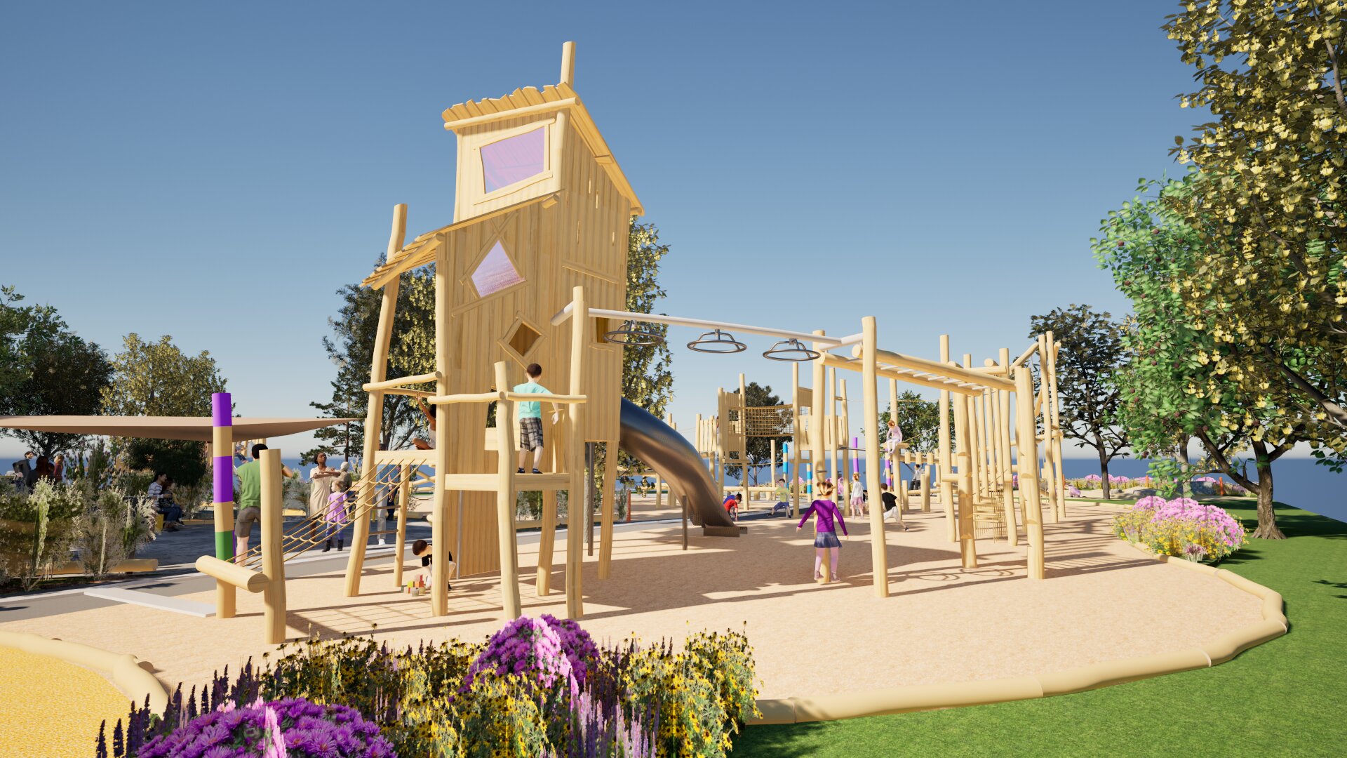 Inklusiver Spielplatz in Lippstadt