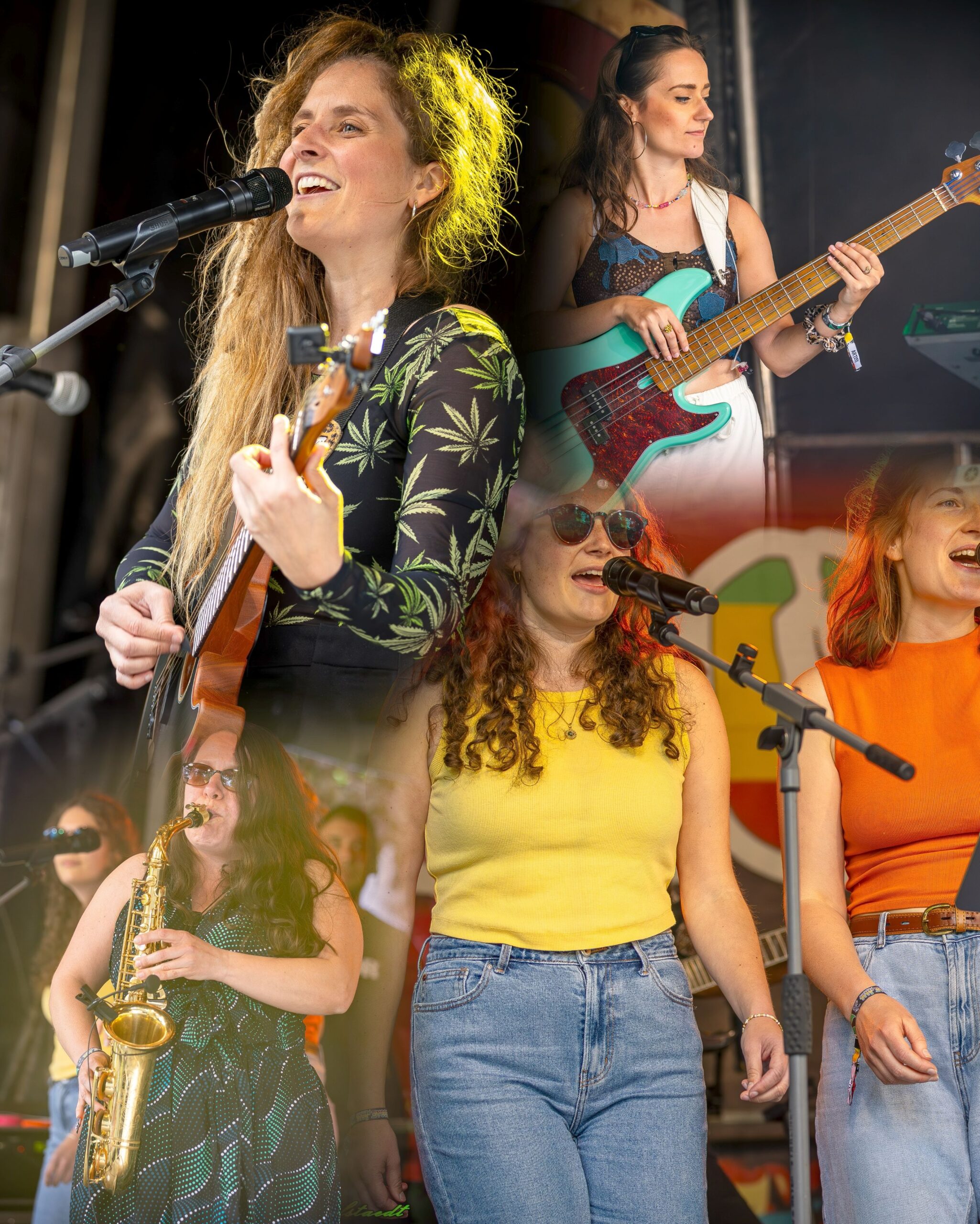 Luisa Laakmann und Band