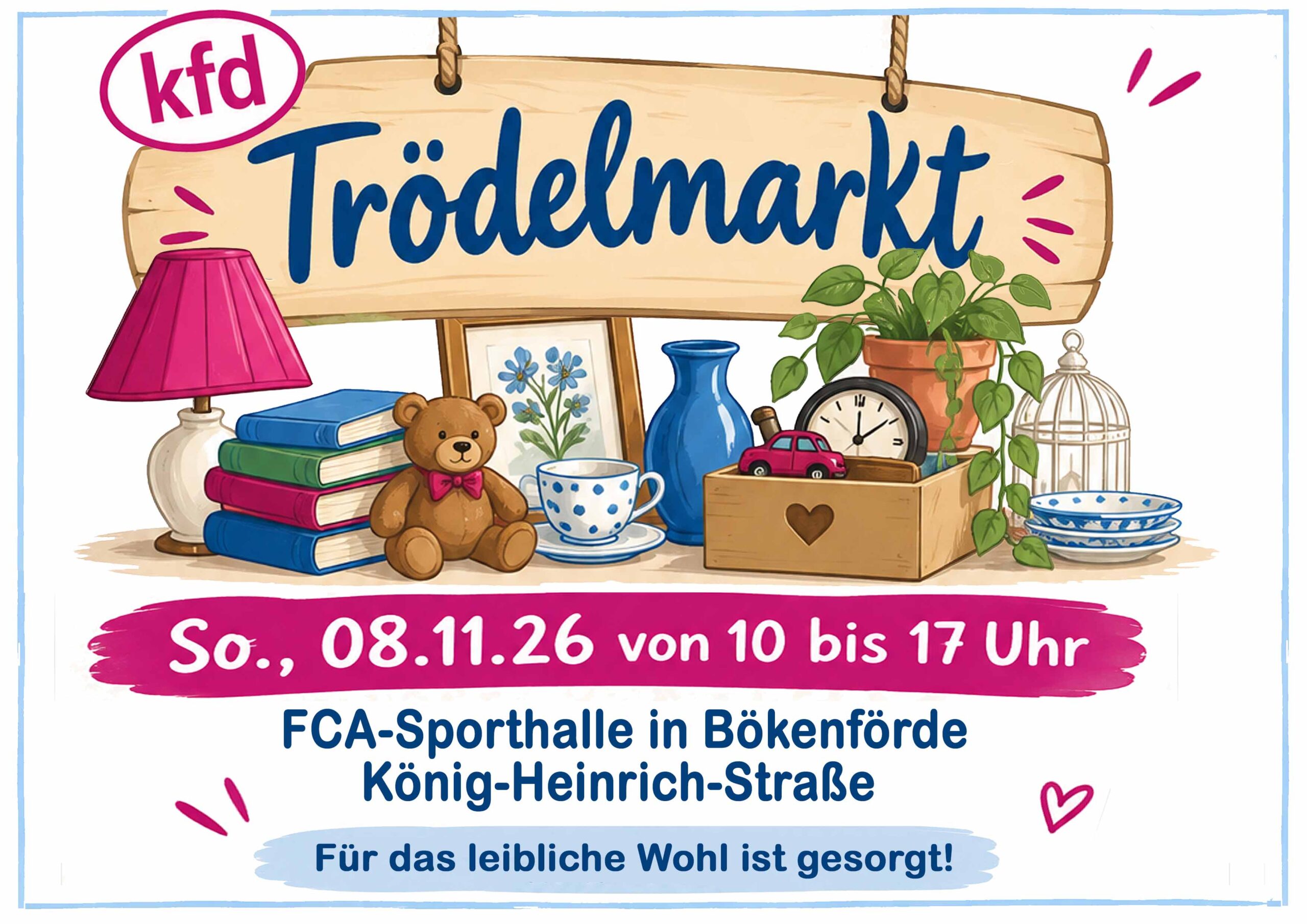 kfd Trödelmarkt in Bökenförde